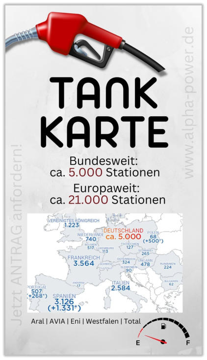 Akzeptanz an 5.000 Stationen in Deutschland