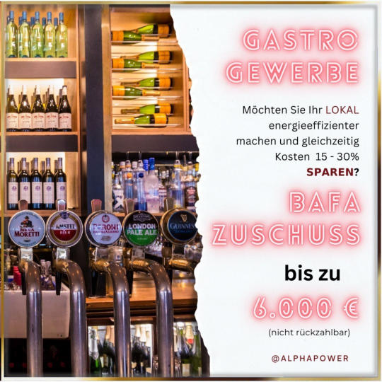 BAFA für die Gastronomie