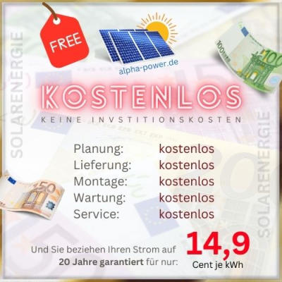 Solaranlagen Kostenlos